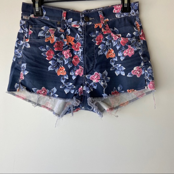 Citizens of humanity Chloe highwaist floral shorts - Picture 2 of 6